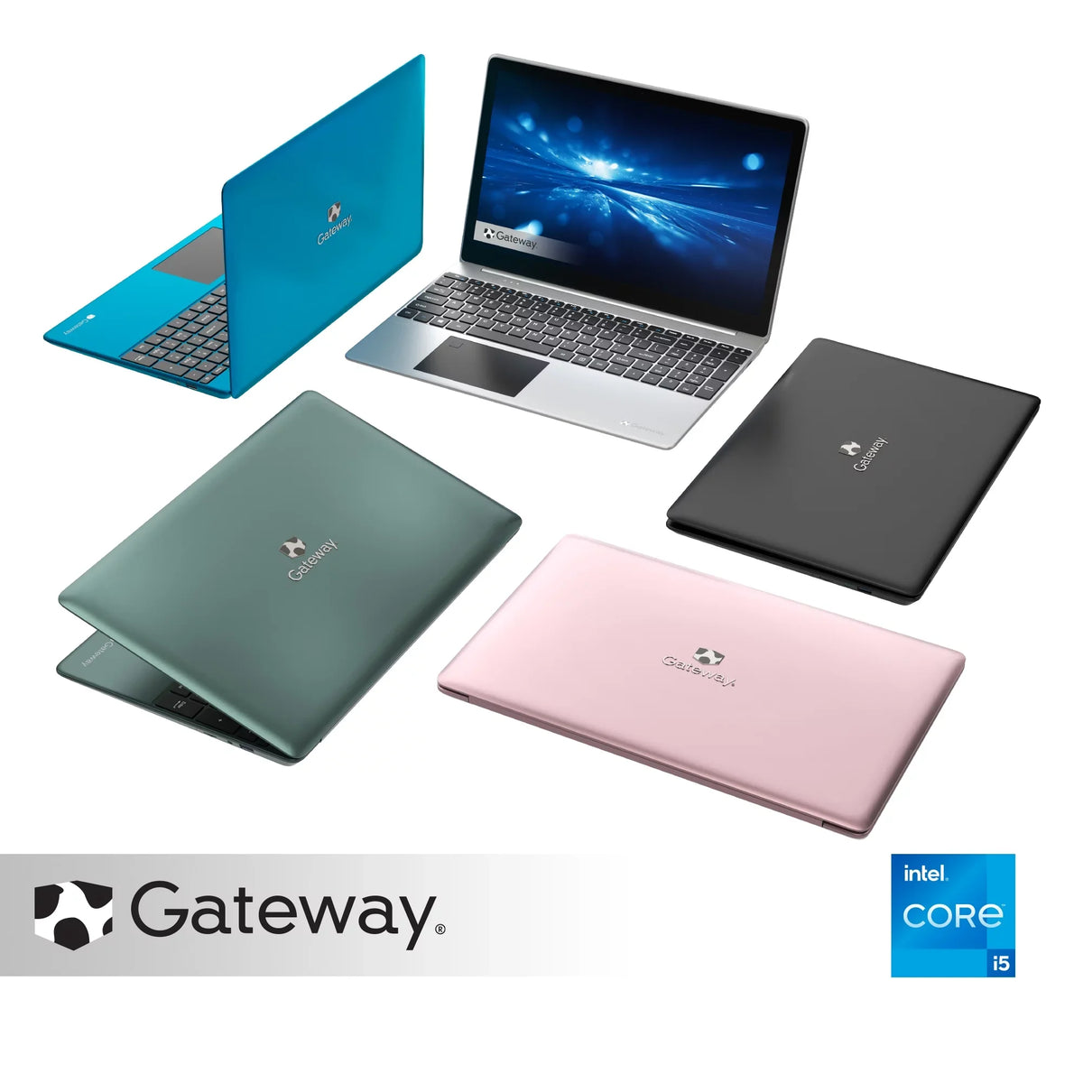 FHD Xe Iris Intel Black Restored i5-1135G7 (Refurbished) 15.6" 512GB Home Win Graphics SSD Gateway 16GB GWTN156-9BK RAM 10 2.4GHz