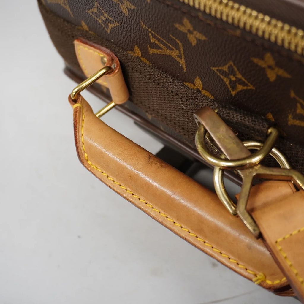 M23294 Monogram Carry Used 55 Case Auth Pegas Vuitton Louis