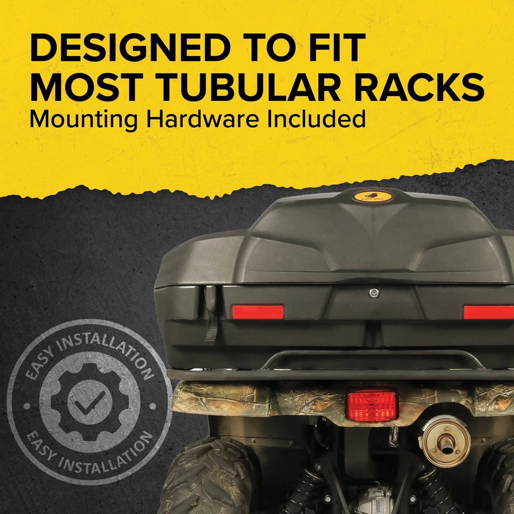 ATV/UTV Storage and Lounger Box Comfortable (66010) an Water-Resistant Camco Cushion Boar Box, Features a Black Storage Impact-Resistant Soft Lockable and Rear Seat a | Design,