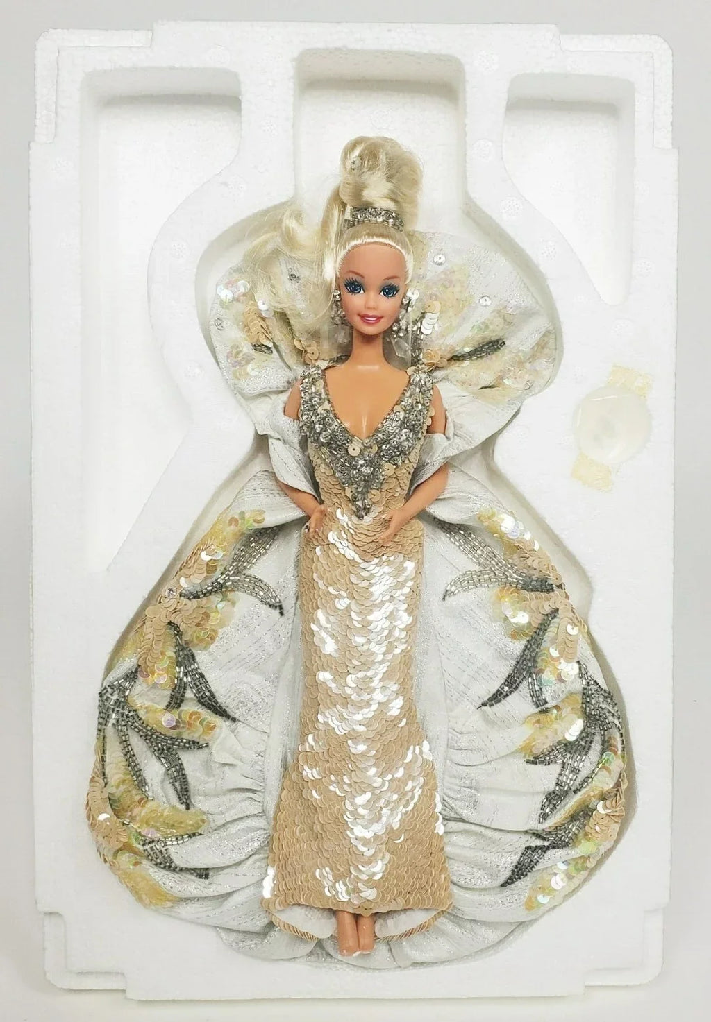 Mattel Barbie Timeless Mackie Treasures 1991 Platinum Bob 2703 MIB