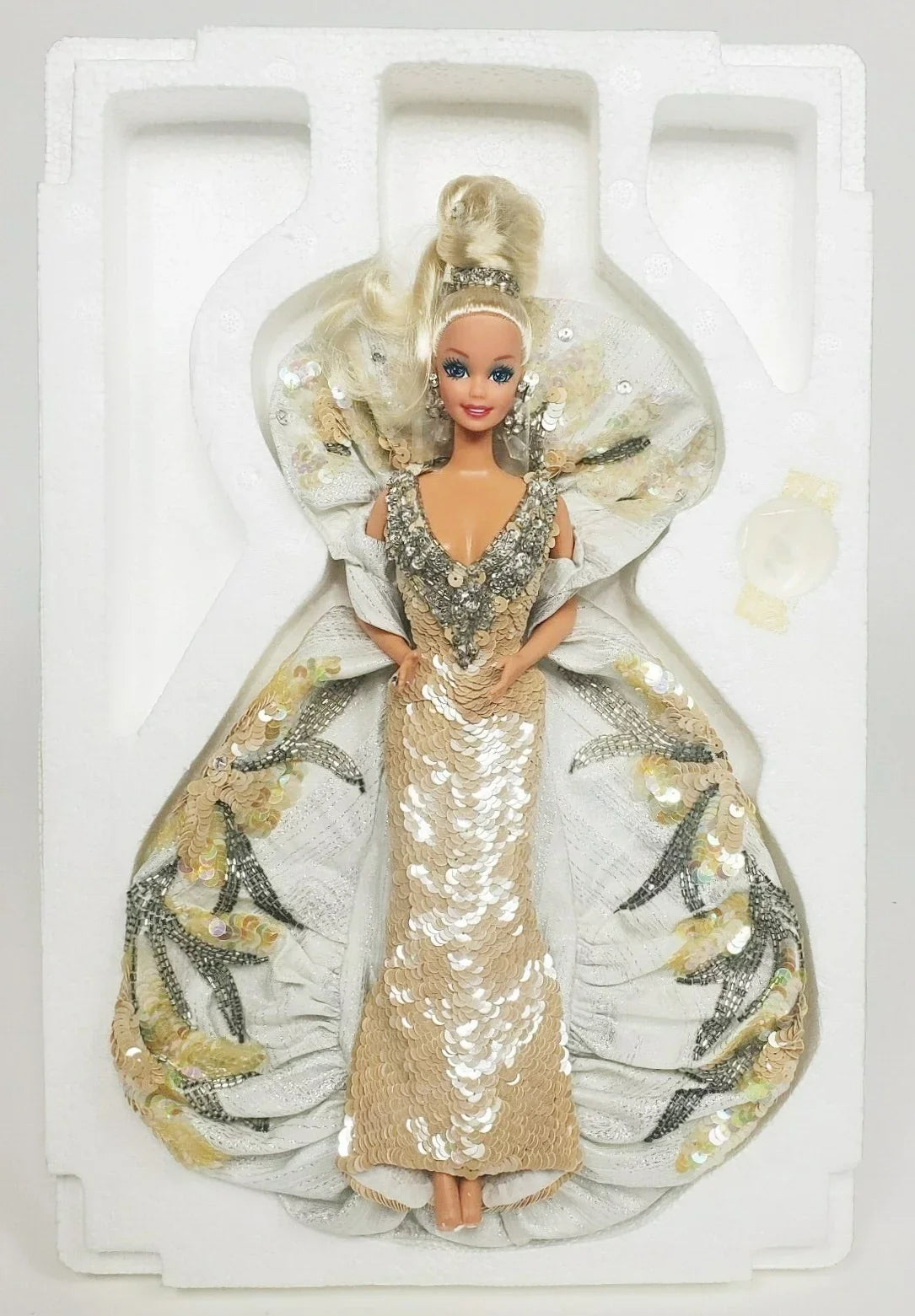 Mattel Barbie Timeless Mackie Treasures 1991 Platinum Bob 2703 MIB