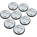 Trailer inches Cargo 8 Down Mount Truck 1/4 Auto Rope Point Red 4 Surface Round Hound Tie Ring inches Van D
