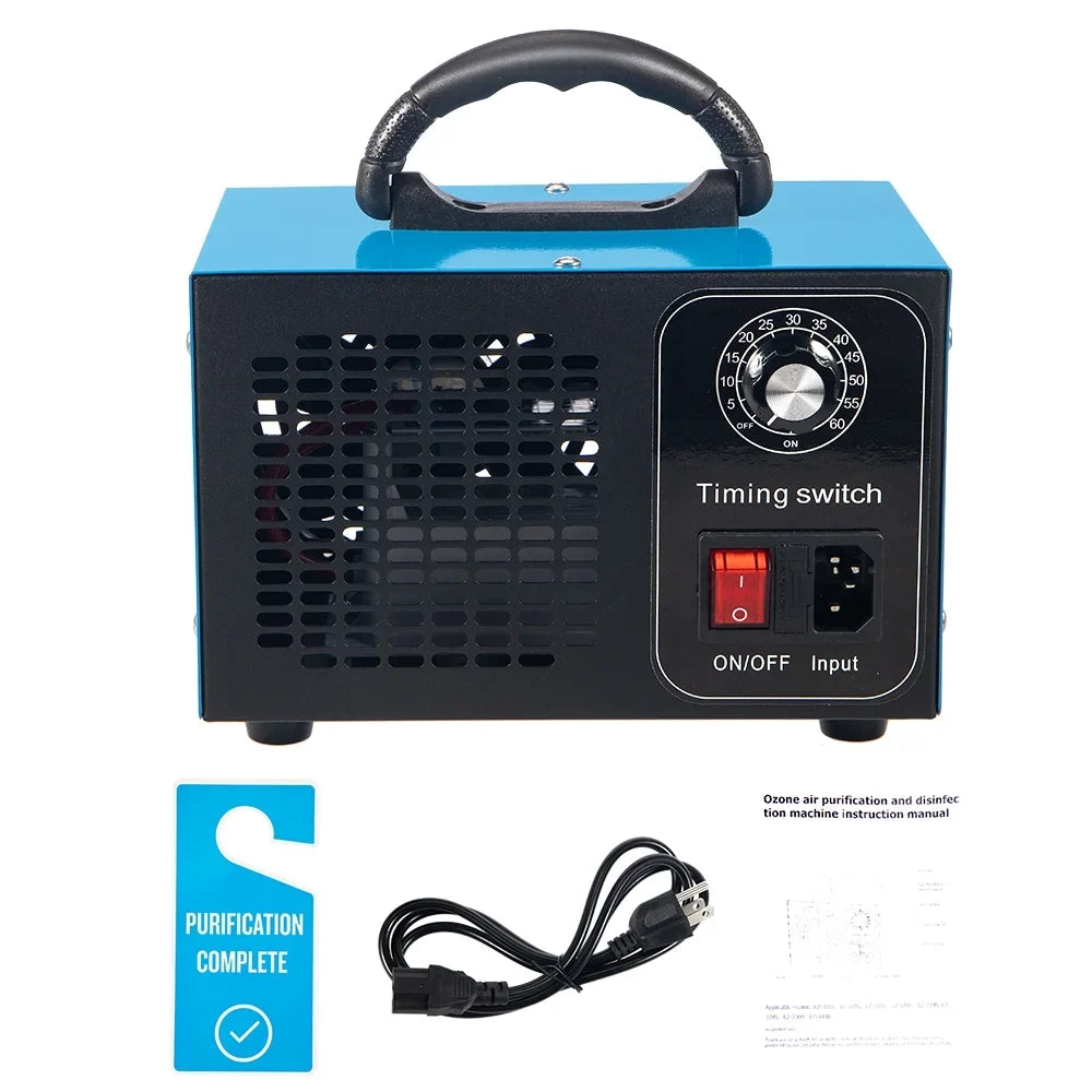 Glossy Steel Smoke, 41dB Kydely Powerful Ozone Room Ozone with Dust - Pollutants Finish & Eliminate Machine