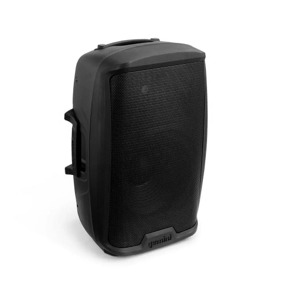 Gemini AS-2112BT Watts Bluetooth XLR Inch RCA Pro Speaker 1500 New 12" Active PA Sound System DJ