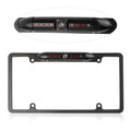 HD LED Rear Plate Backup CMOS License Frame Night US Vision Camera Metal View