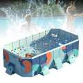 Backyard(Blue) Collapsible Ground Above Swimming Garden Kiddie 113" for ANJORALA Pool Pool Non-Inflatable