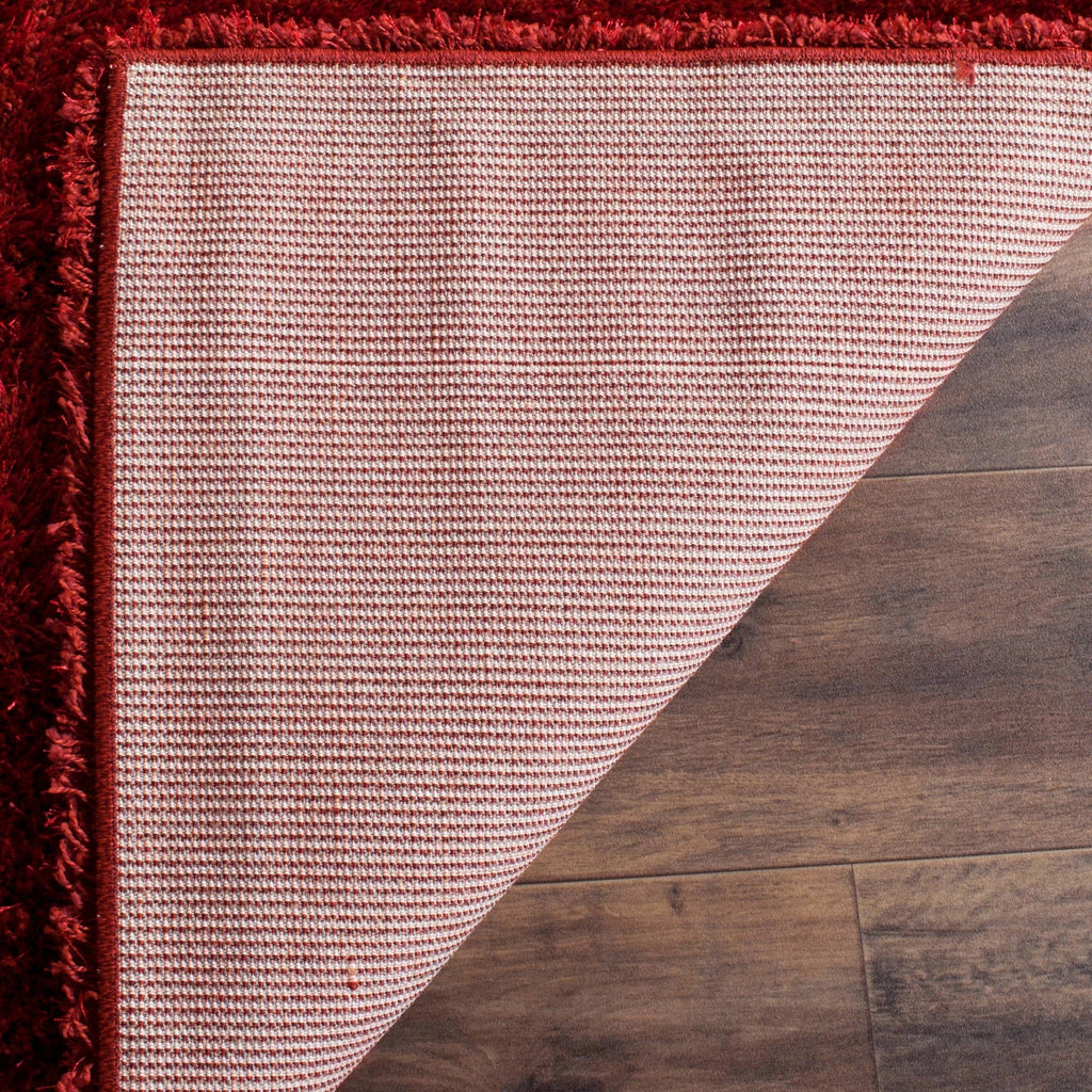 Red, 10' Rug, Solid Plush 8' Shag Area SAFAVIEH Charlotte x