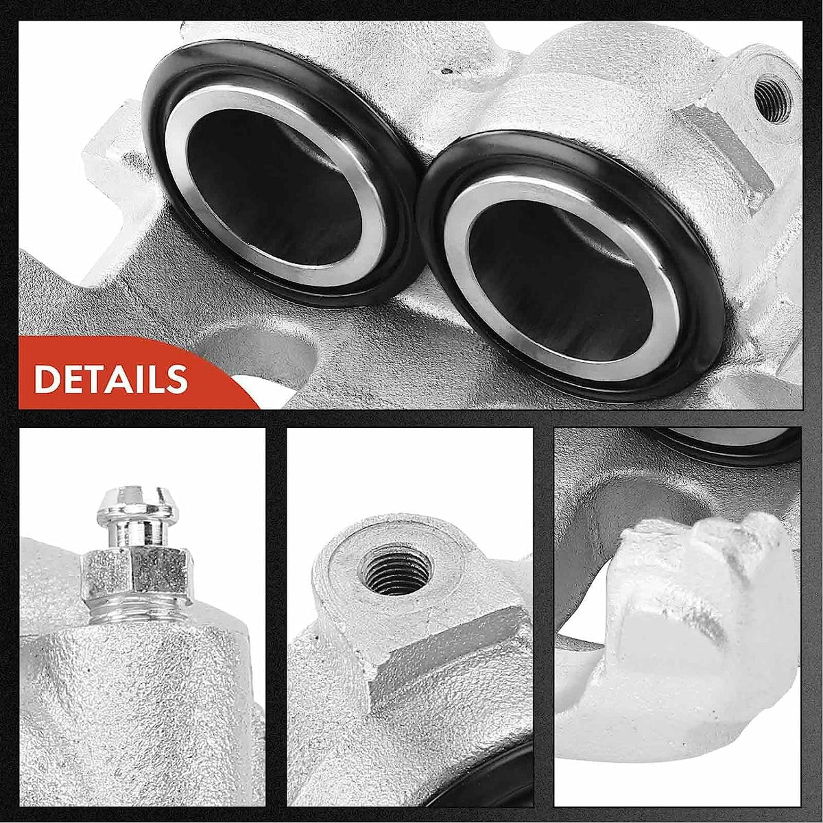 Disc Caliper 1974 1973-1974, Front A-Premium Passenger Brake Bracket M350/R300 M300/RM300 Compatible Right - Select Models Assembly Dodge Without Side - with