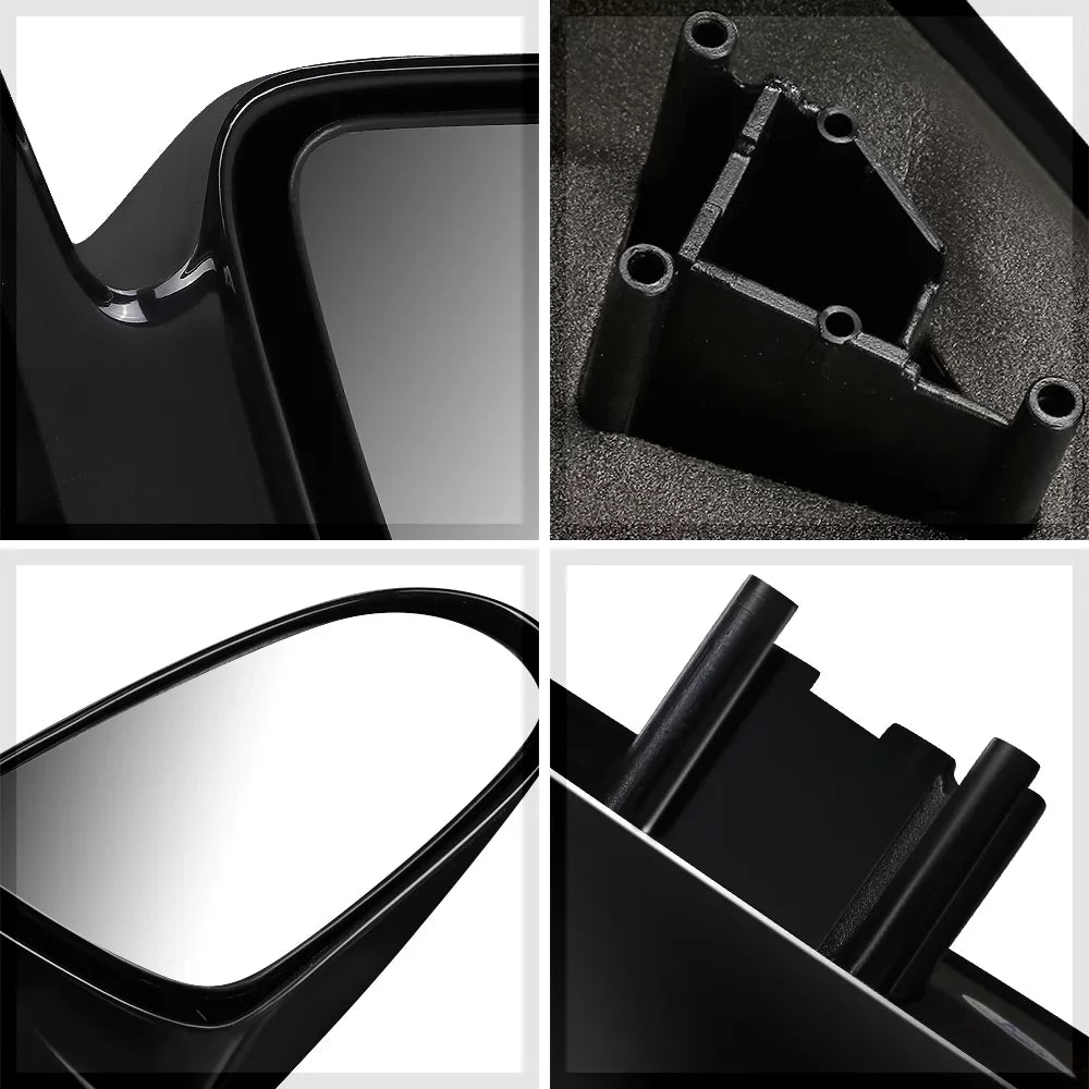 1995-2001 98 Door Operated Manual 00 Chevy/GEO Side Mirror Rear Espejos Swift Right 97 Metro 99 For Passenger View 96 Door Suzuki