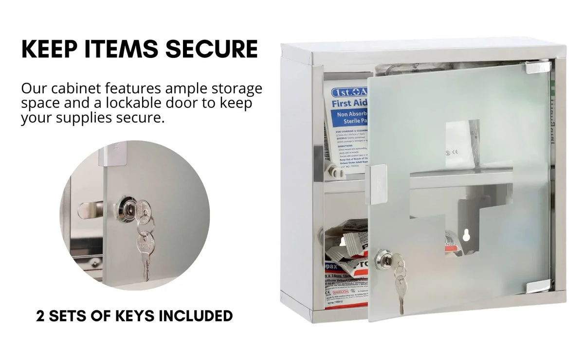 Lockable Toughty Cabinet Medicine