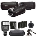 Kit HD - Battery Flash + HDR-CX405 Sony Handycam 16GB + Extra