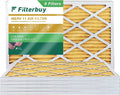 HVAC (6-Pack) Air Furnace 11 Pleated 14x36x1 Filterbuy MERV AC Filters