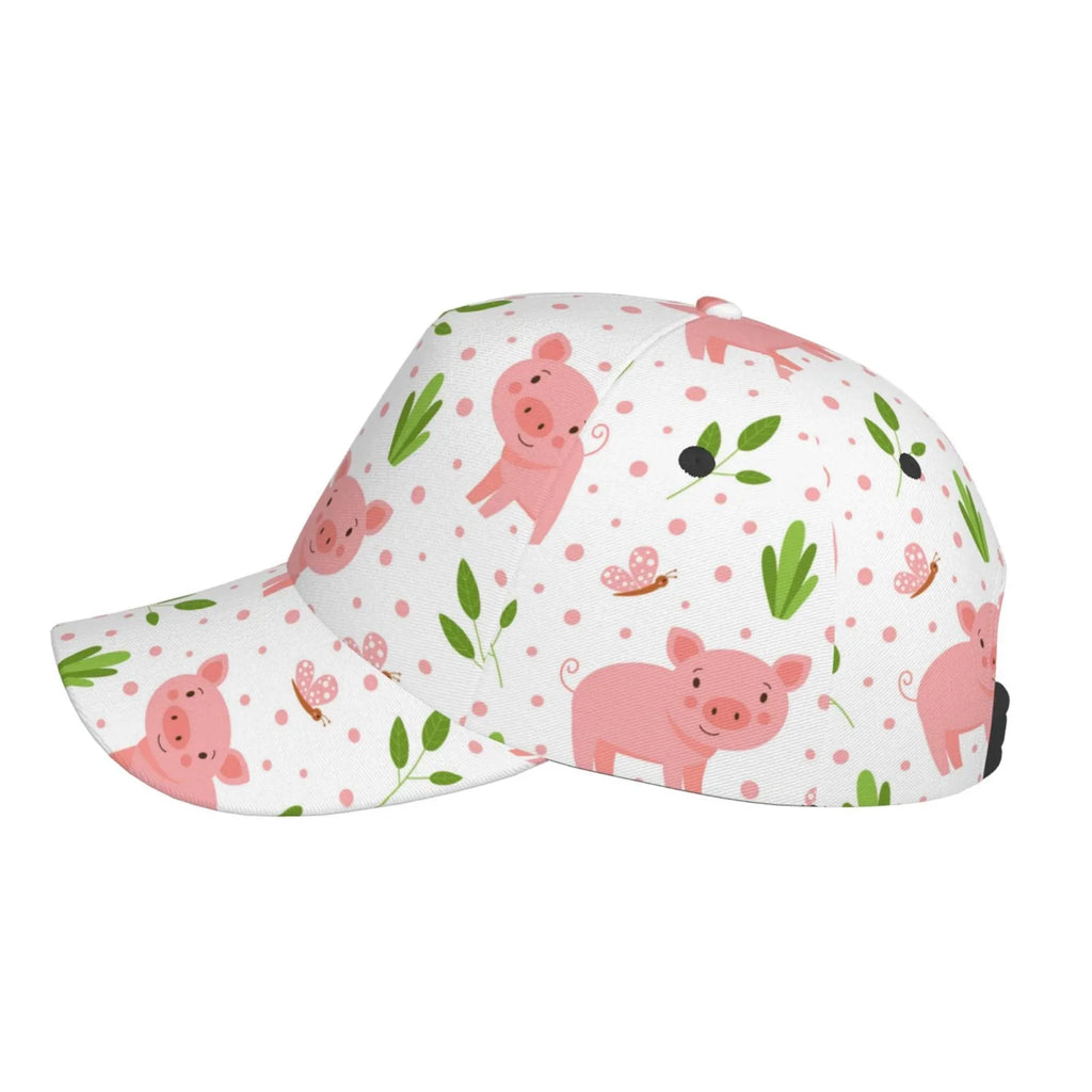 For Pigs Little Cap Lukts Men/Women,Unstructured/Cotton Funny Hat