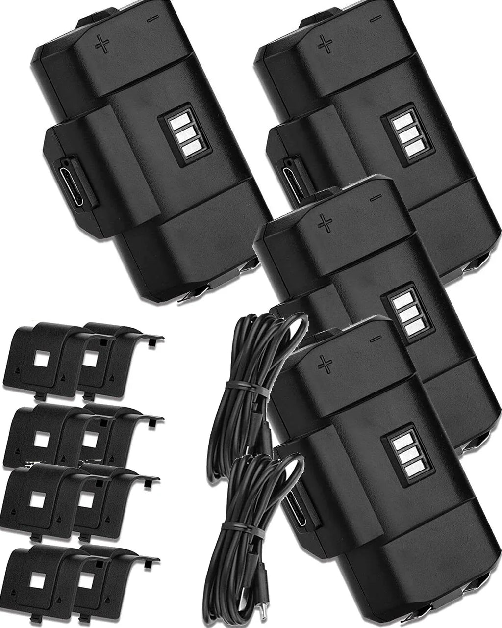 Covers XBox X/S One Rechargeable 4x X/S For Pack Battery Battery Controller Series 8pcs with