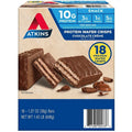 Chocolate Wafer Ounce Creme Protein (Pack Atkins Crisps 18) of 1.27