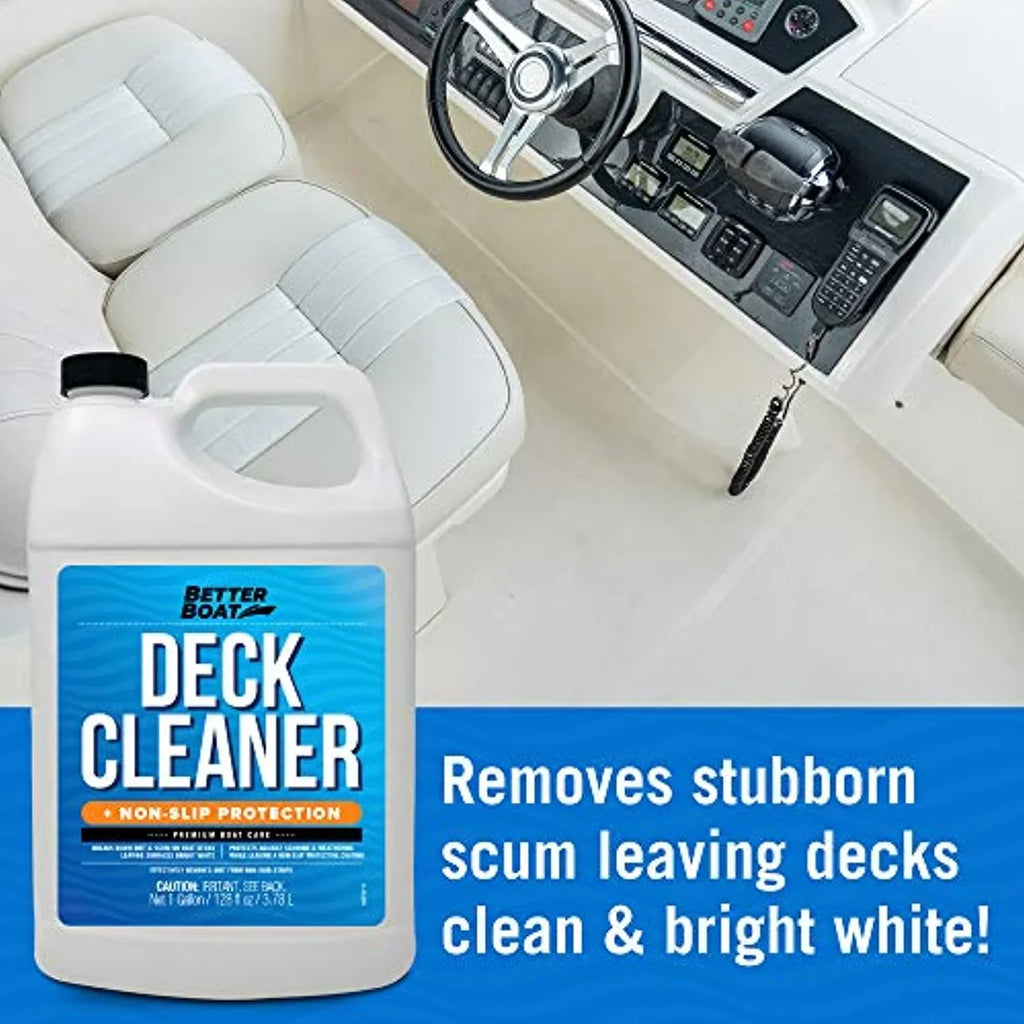 Wash Cleaner Fiberglass Composite Soap Floor for Hull to Skid Plastic, Boat Supplies Aluminum Deck Clean Stick Gallon Marine & Boat Sealant Vinyl Cleaner Surface, Grade Boat Cleaner Non Cleaning Anti