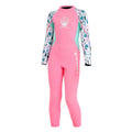 Suit Girls X-MANTA Back Dry Surf Sleeve Zipper One - with Quick Long for Diving - Wetsuit Piece Swimsuit