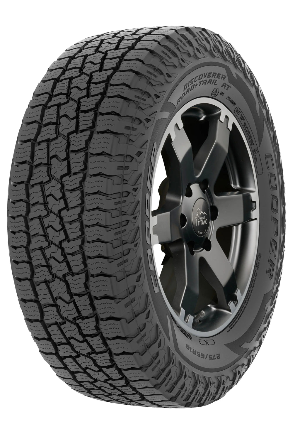 115T Road+Trail Tire All-Terrain Cooper AT Discoverer 255/75R17