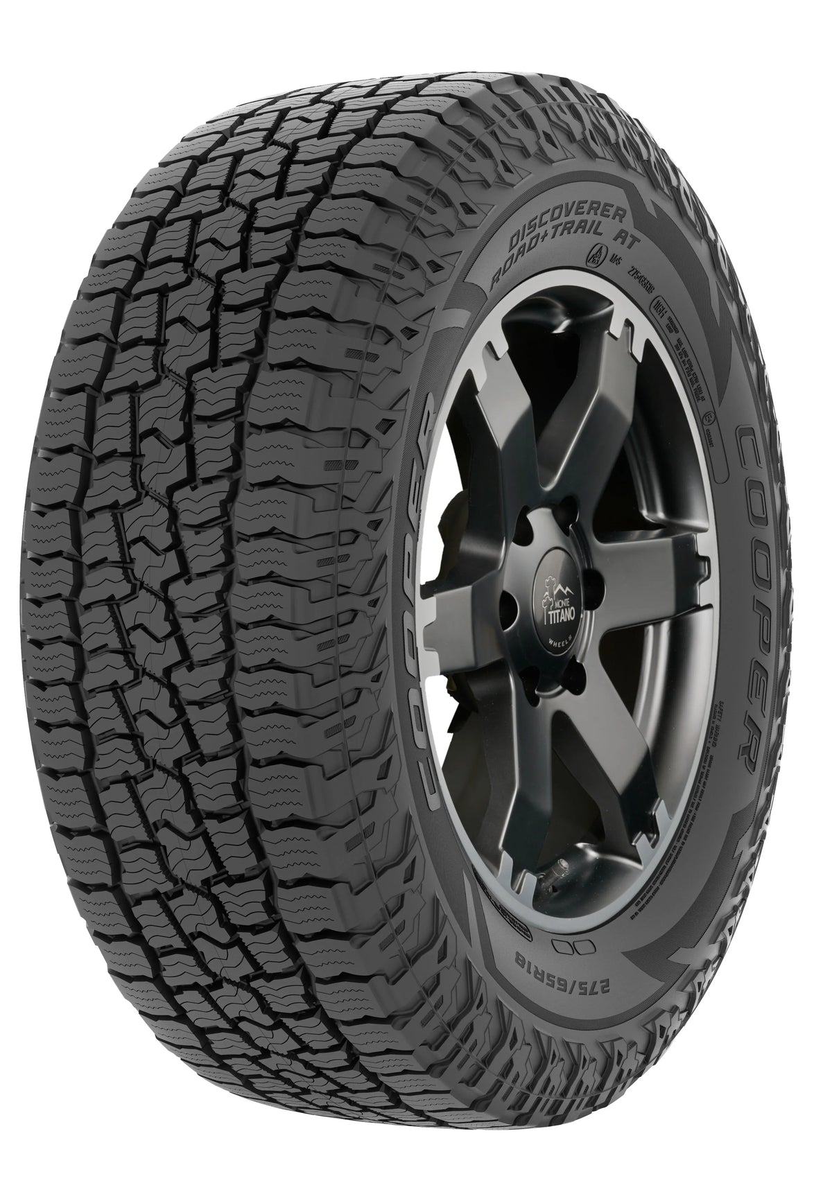 115T Road+Trail Tire All-Terrain Cooper AT Discoverer 255/75R17