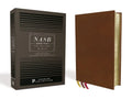 Gauffered Nasb, Goatskin Premium Comfort Premier Text, (Other) Bible, Leather, Print Black 2020 Thinline Edges, Collection, Brown, Letter,