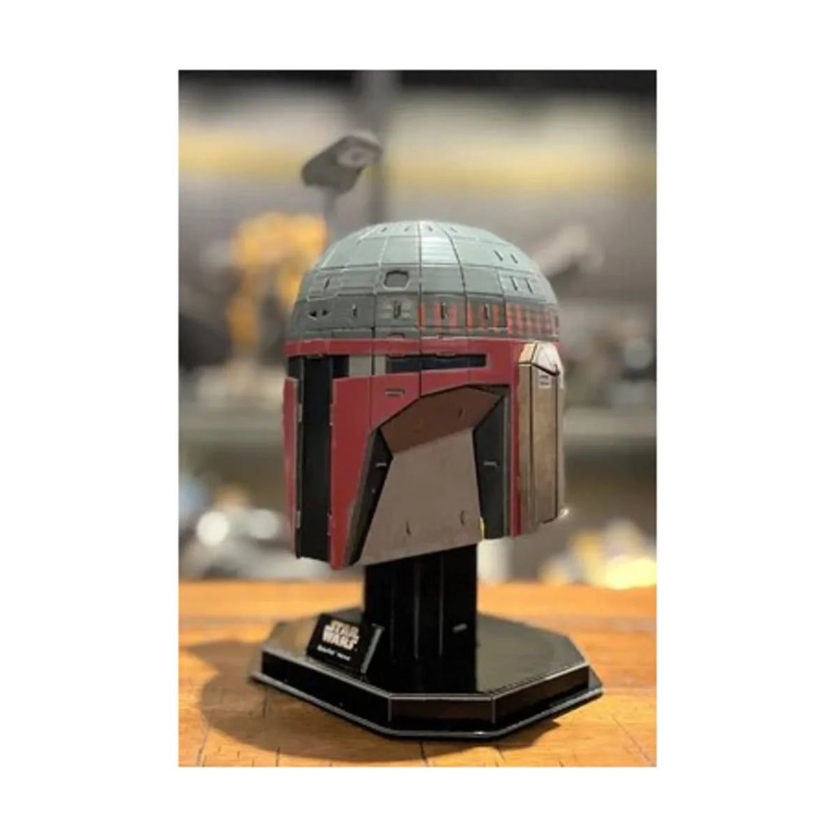 (Mandalorian Wars Star Paper Model 4D Boba Cityscape 3D Kits Fett Helmet)
