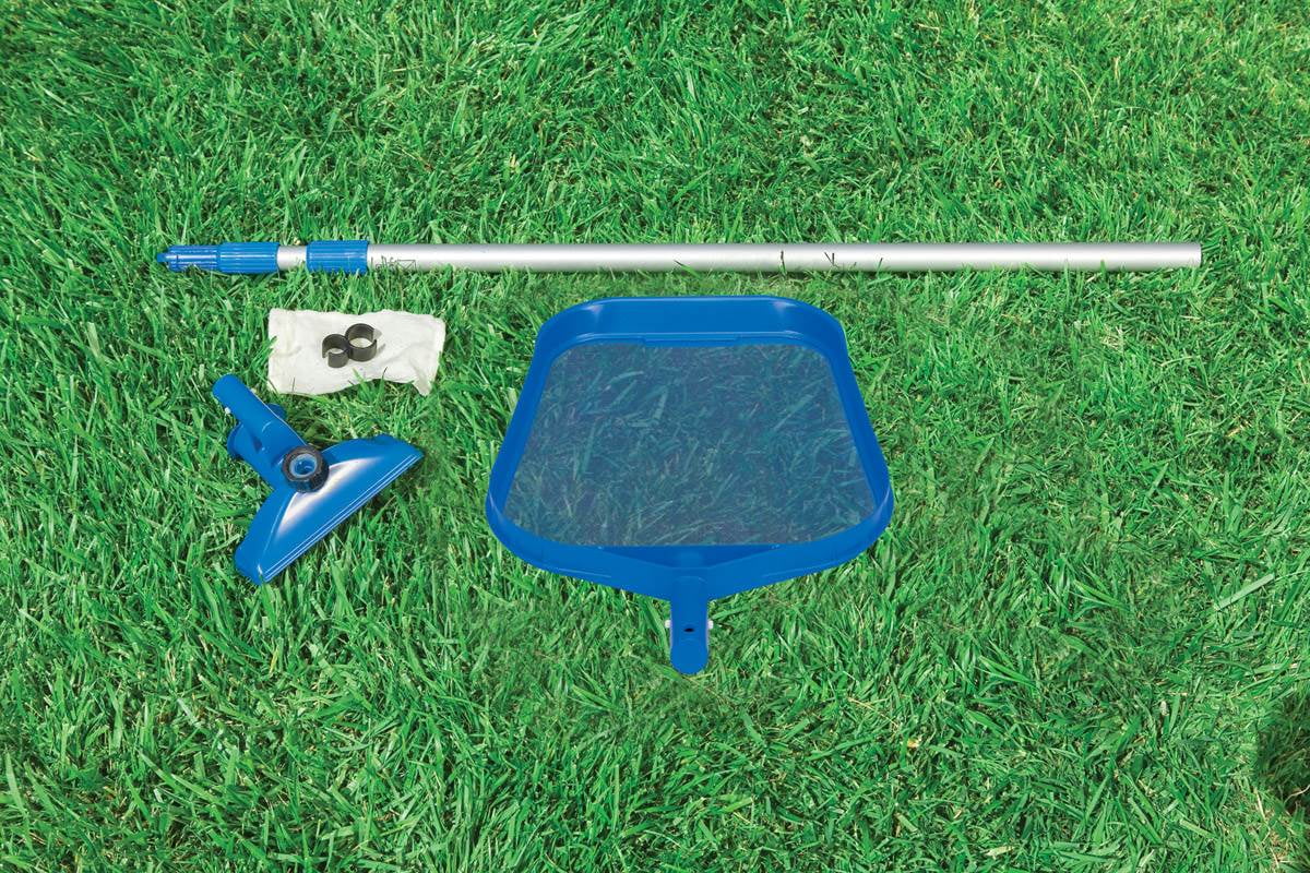 Cover Above Set 12" Kit Intex 13' Easy Swimming Ground Maintenance Pool x & Pool