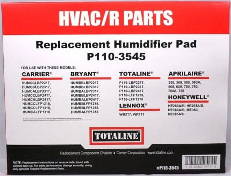 13 1-1/2 Aprilaire x in in Pad x (4 Humidifier in 10 Pack)
