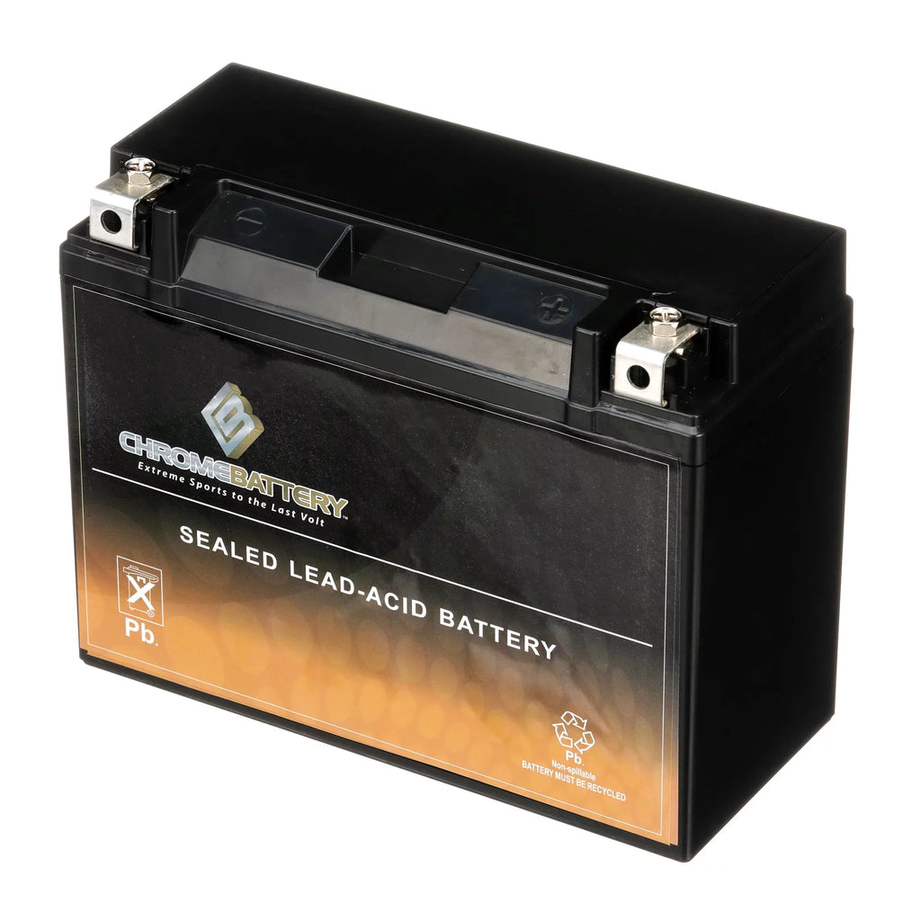 Gl1100 Chrome Volts,20 80-'83 1100cc for (50-n18l-a3 Motorcycle Battery Y50-n18l-a3 Battery Wing 260 12 Gold Cca) Honda Ah,