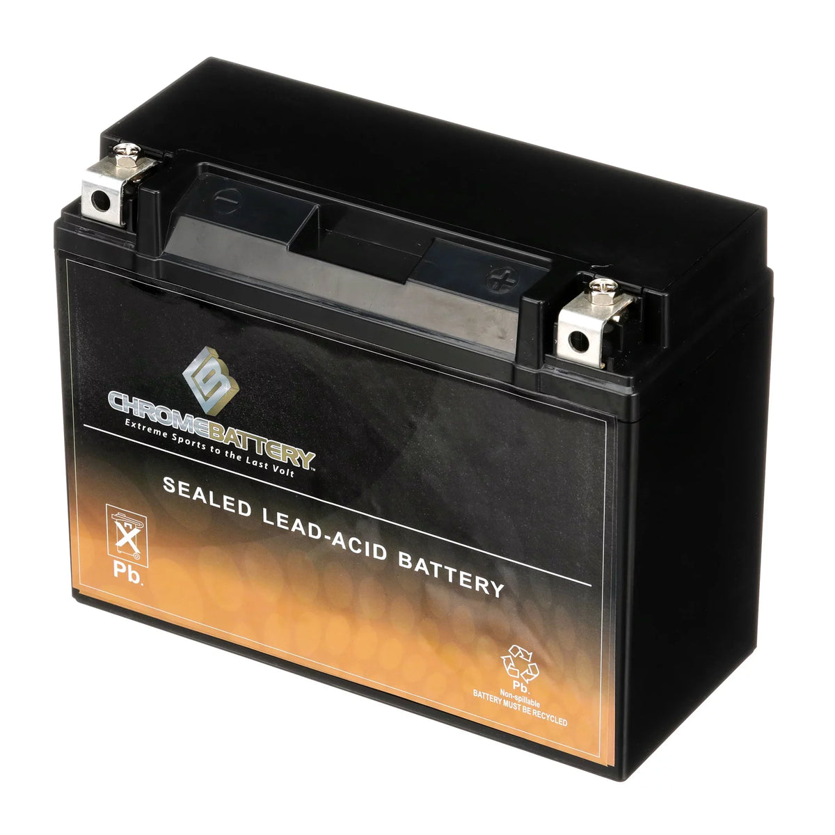 Gl1100 Chrome Volts,20 80-'83 1100cc for (50-n18l-a3 Motorcycle Battery Y50-n18l-a3 Battery Wing 260 12 Gold Cca) Honda Ah,