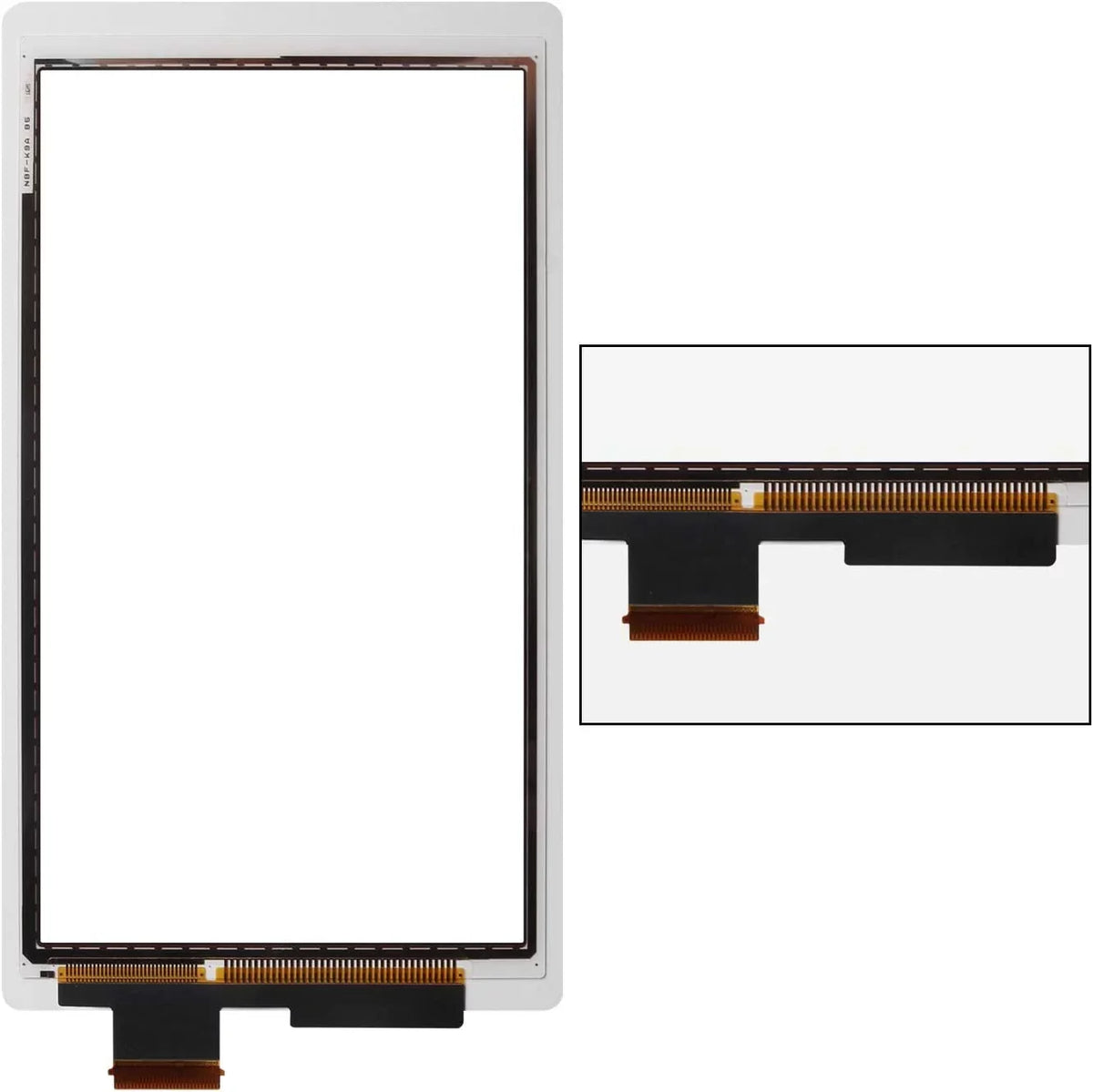 Set Touch Digitizer Screen with Replacement Touch Lite Repair Parts Nintendo ï¼ŒFront Panel Switch Only for Free