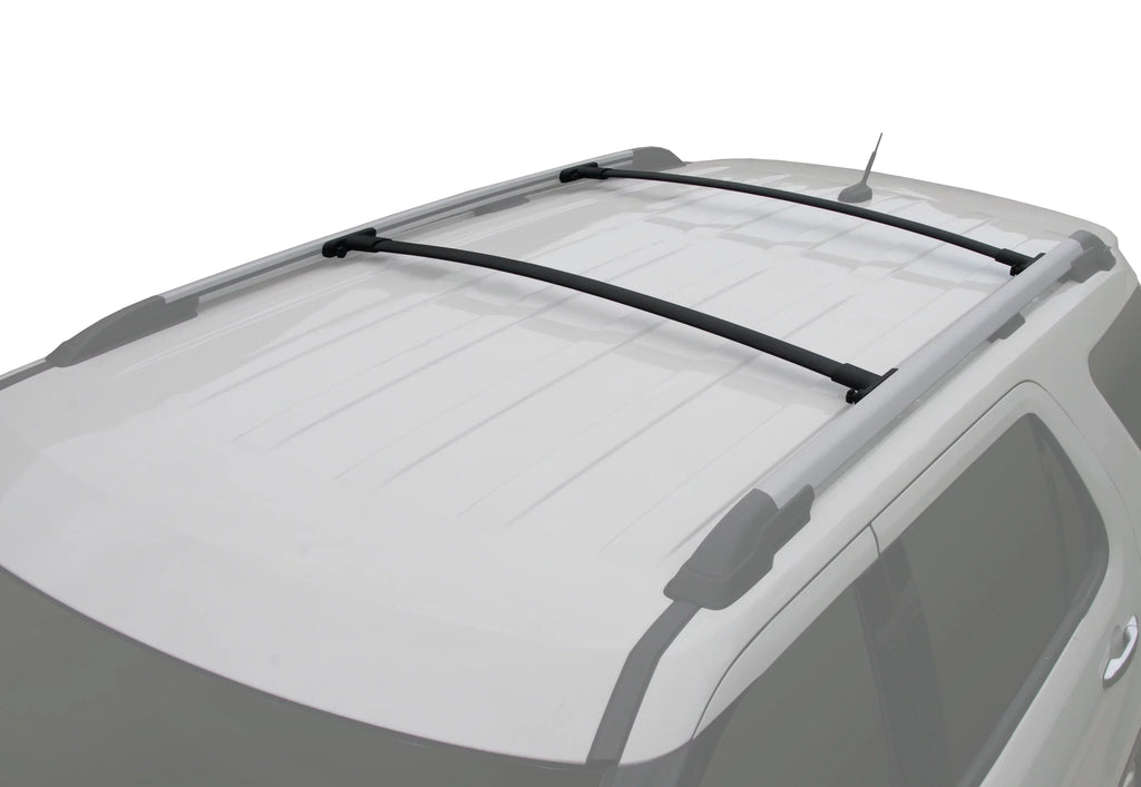 Aluminum Explorer Roof a Rack Top Rack Cargo BRIGHTLINES 2pcs, Replacement Set 2011-2015 of Crossbars Ford Black for