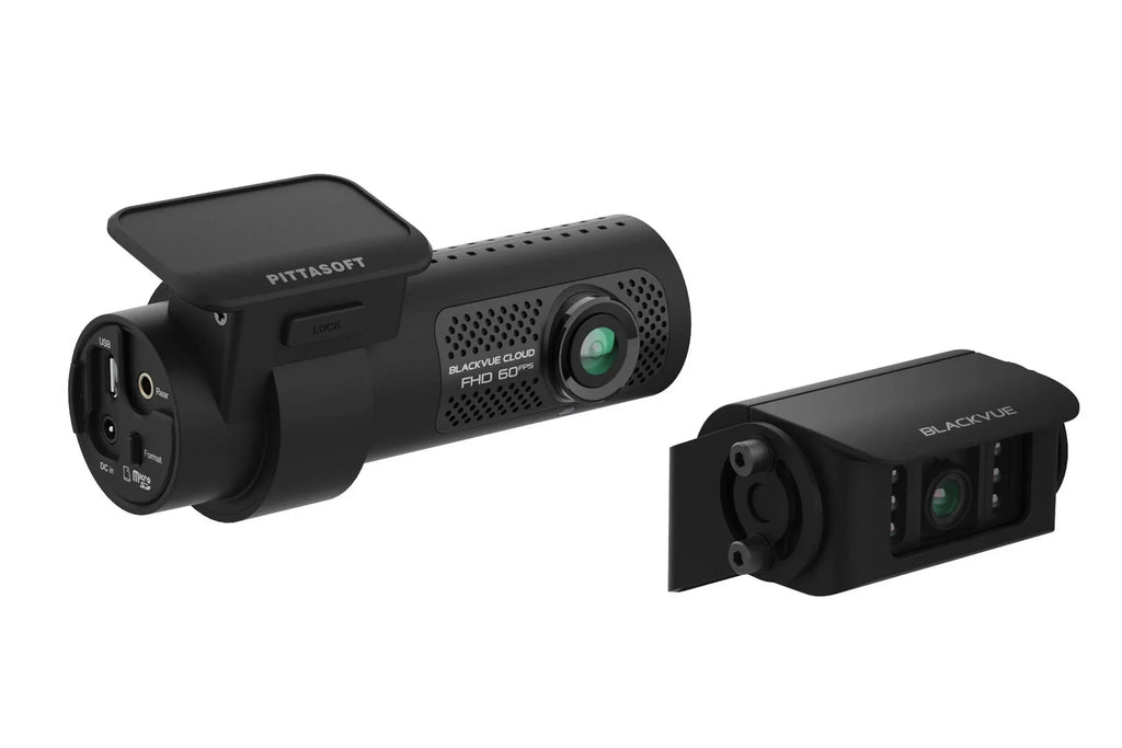 Cloud-Ready | BlackVue With Front Waterproof 128GB Dash & Cam GPS DR770X-2CH-TRUCK 1080p Exterior WiFi 60FPS Card +