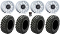 Black Force Crawler KingQuad Yamaha Wheels Tires Brute 30" Suzuki Chamber Rhino Rincon 14" XR Honda Kawasaki Rhino Si