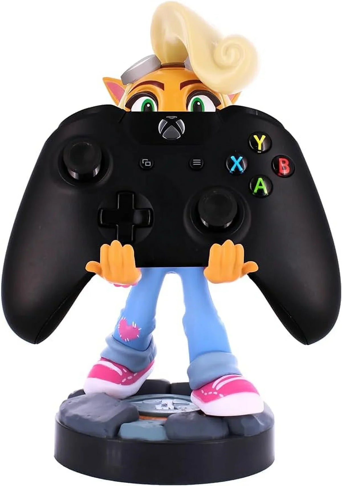 & Exquisite Stand, Phone Gaming: - Crash Mobile Cable 4: Licensed Bandicoot Original Figure Controller Coco Guys, Gaming Holder, Device