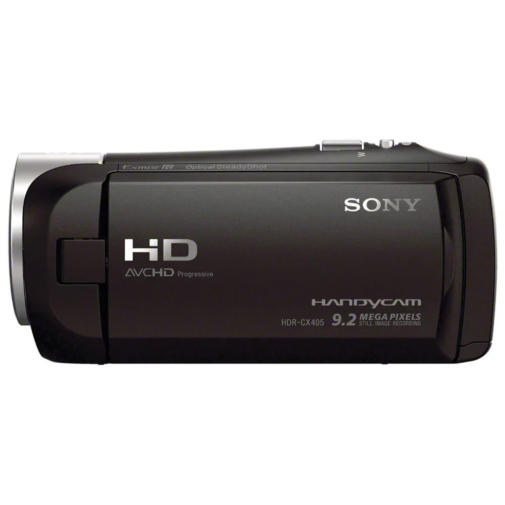 Kit HD - Battery Flash + HDR-CX405 Sony Handycam 16GB + Extra
