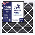 Filters Air x 21 IN A/C Filter x Size: 21x21x1a .75" Filter USA Furnace | MADE HVAC Actual 4-PACK Carbon | MERV | Pleated 8 21 | King