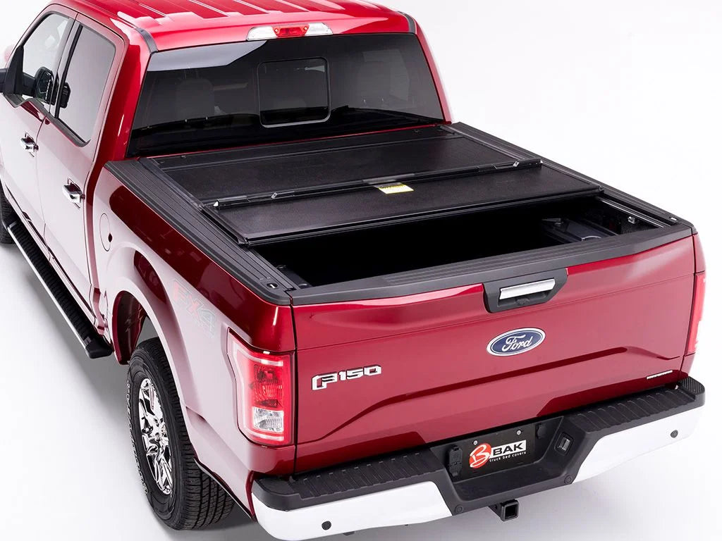 F1 2015 Truck BAK F-150 Compatible Hard - Folding (78.9") | by 2020 | 772327 6' Bed Tonneau 7" Ford Cover Bed RealTruck BAKFlip with