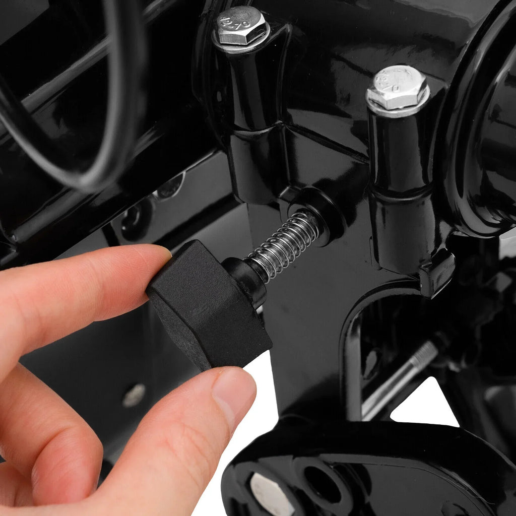 Boat HANGKAI Motor Cooling CDI 2 90cm/35.4in Fishing Outboard 3.6 Outboard Water Engine Boat Motor Stroke HP