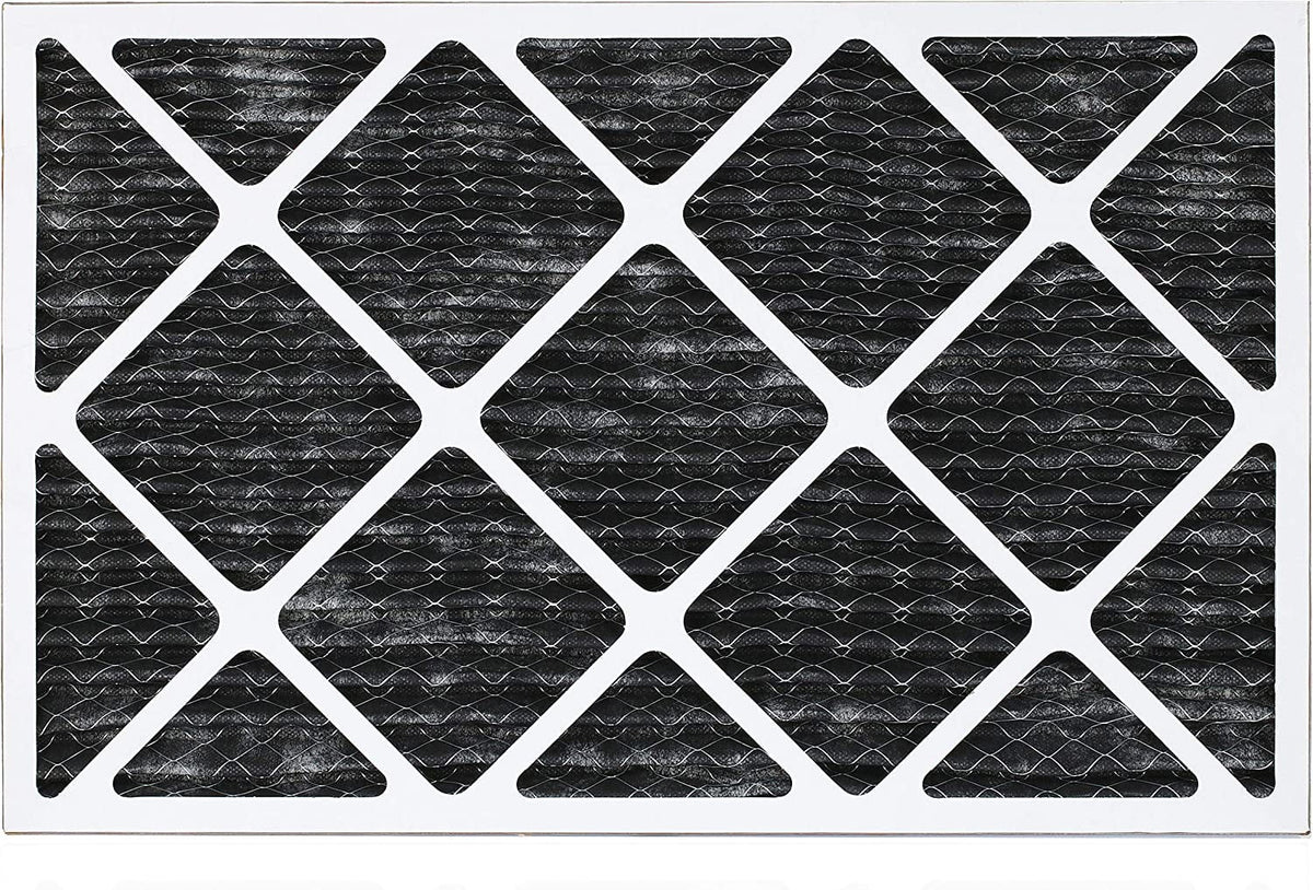 Filters with Eliminator AC Filterbuy 8 MERV Pleated Air Odor (5-Pack) Activated Carbon Furnace HVAC 16x30x1