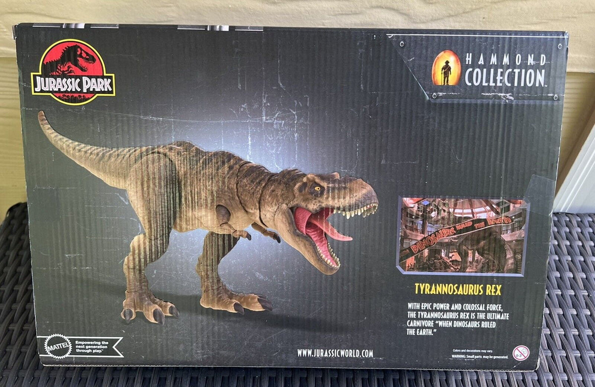 Tyrannosaurus Collection Rex Figure World Jurassic Hammond
