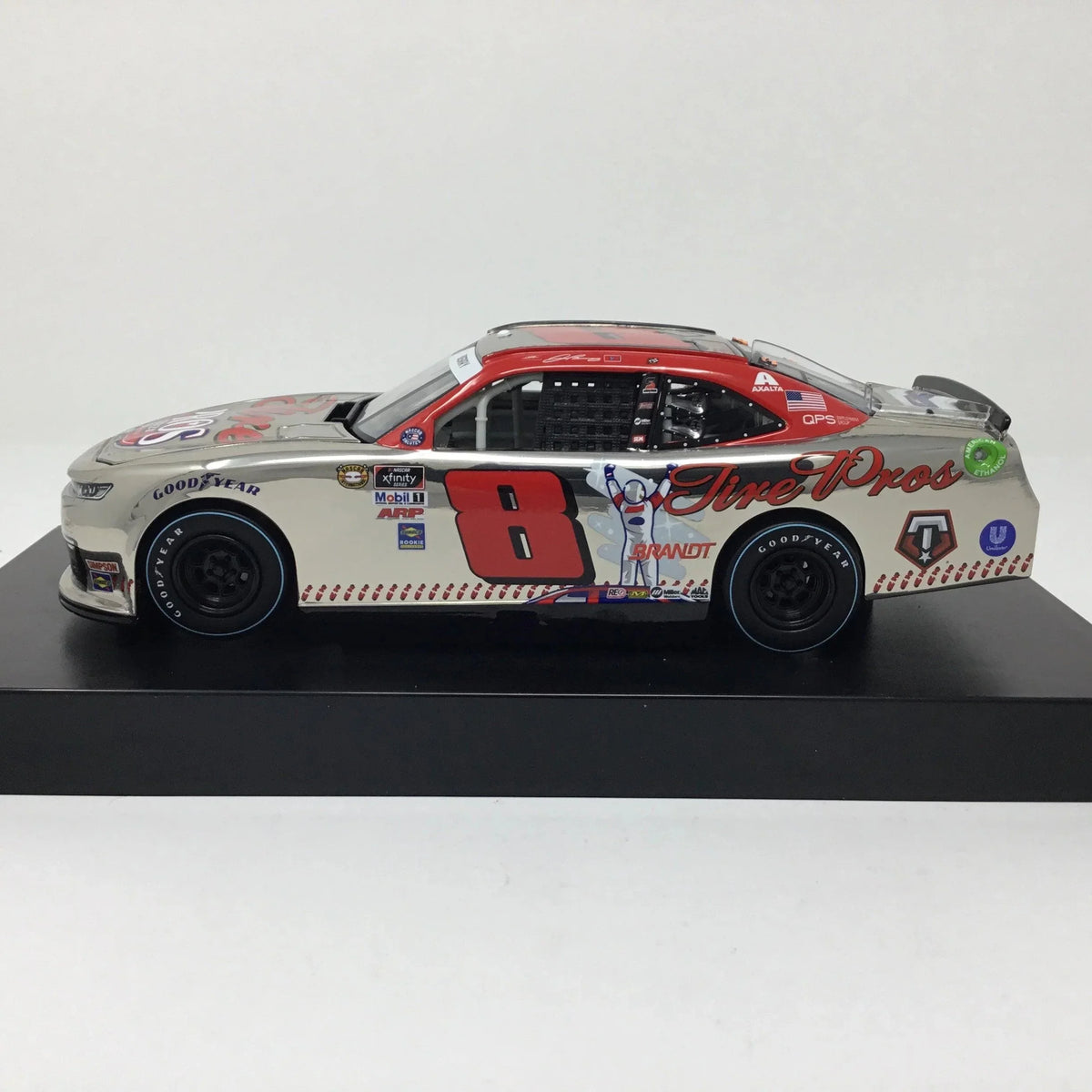 Color Throwback Tire 2021 Chrome Diecast Josh Berry Pros 1:24