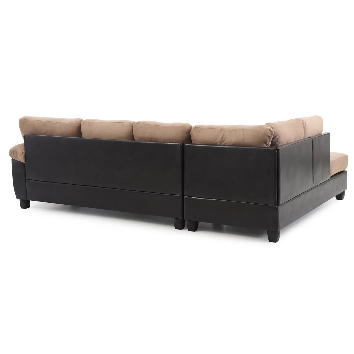 G908B-SC Sectional , Homestock Mocha Retro Renaissance