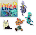 Disney Edition Pixar Card of Limited New Set with Luca 5 Pin