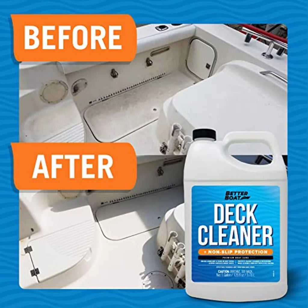 Wash Cleaner Fiberglass Composite Soap Floor for Hull to Skid Plastic, Boat Supplies Aluminum Deck Clean Stick Gallon Marine & Boat Sealant Vinyl Cleaner Surface, Grade Boat Cleaner Non Cleaning Anti