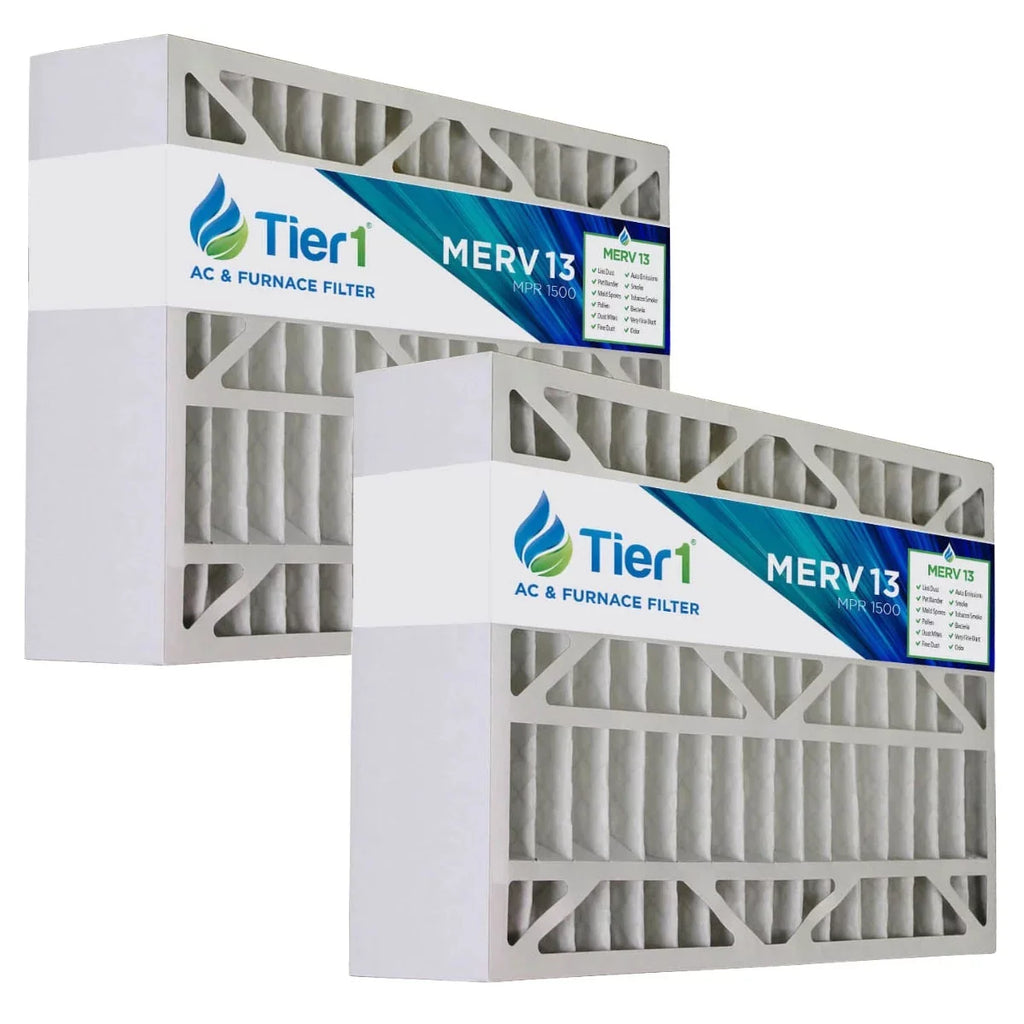 Pack for Filter FC100A1029 16x25x5 Furnace 2 AC 13 Merv Honeywell Replacement Tier1