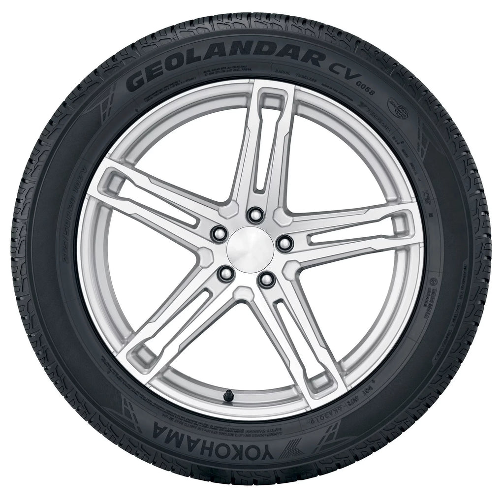 All 113V SUV/Crossover Season 255/60R19 Yokohama G058 XL Geolandar CV Tire