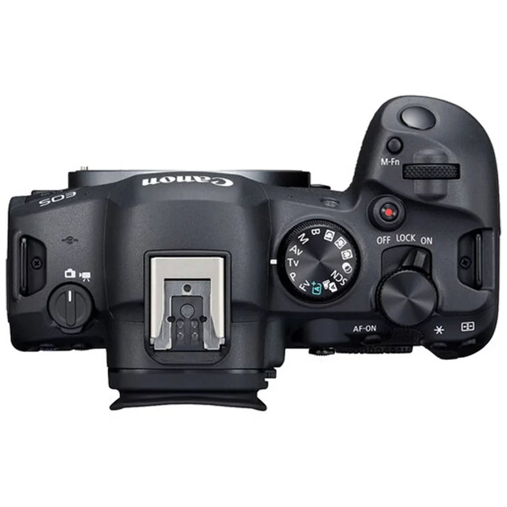2 with Accessory Card EOS R6 Mount Camera SanDisk + + 32GB Pack + Adapter RF Canon + II ZeeTech + Mark 24-105mm Mirrorless Case Flash Memory LED Lens