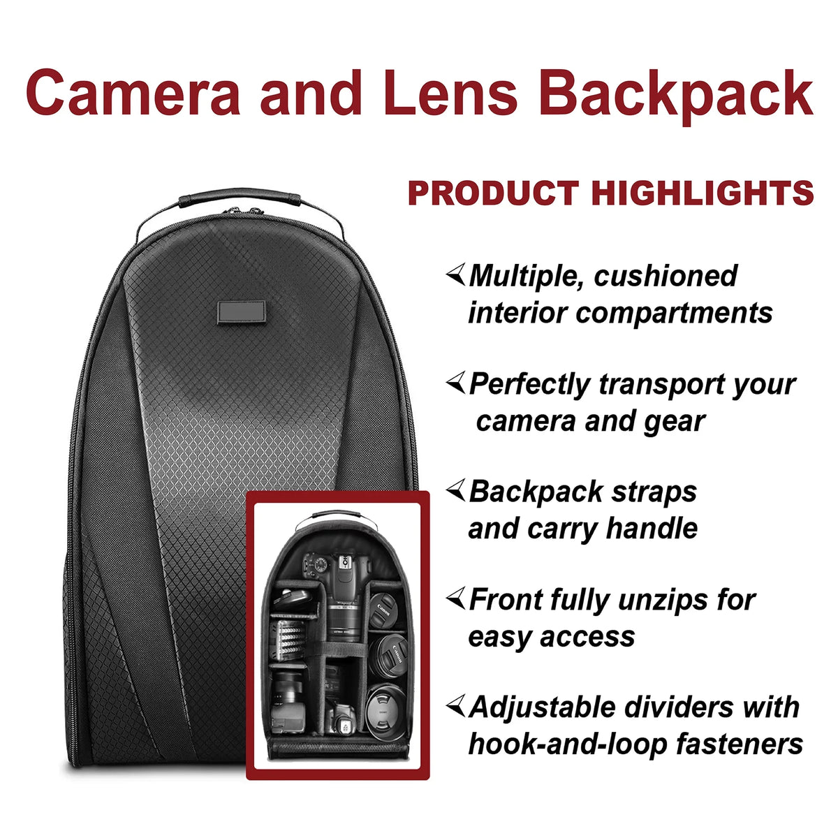 '+ IV ZeeTech with SanDisk Accessory Pack 75-300mm 24-105mm 5D + + Backpack Mark Canon DSLR Bundle Camera 128GB EOS Lens 2 +