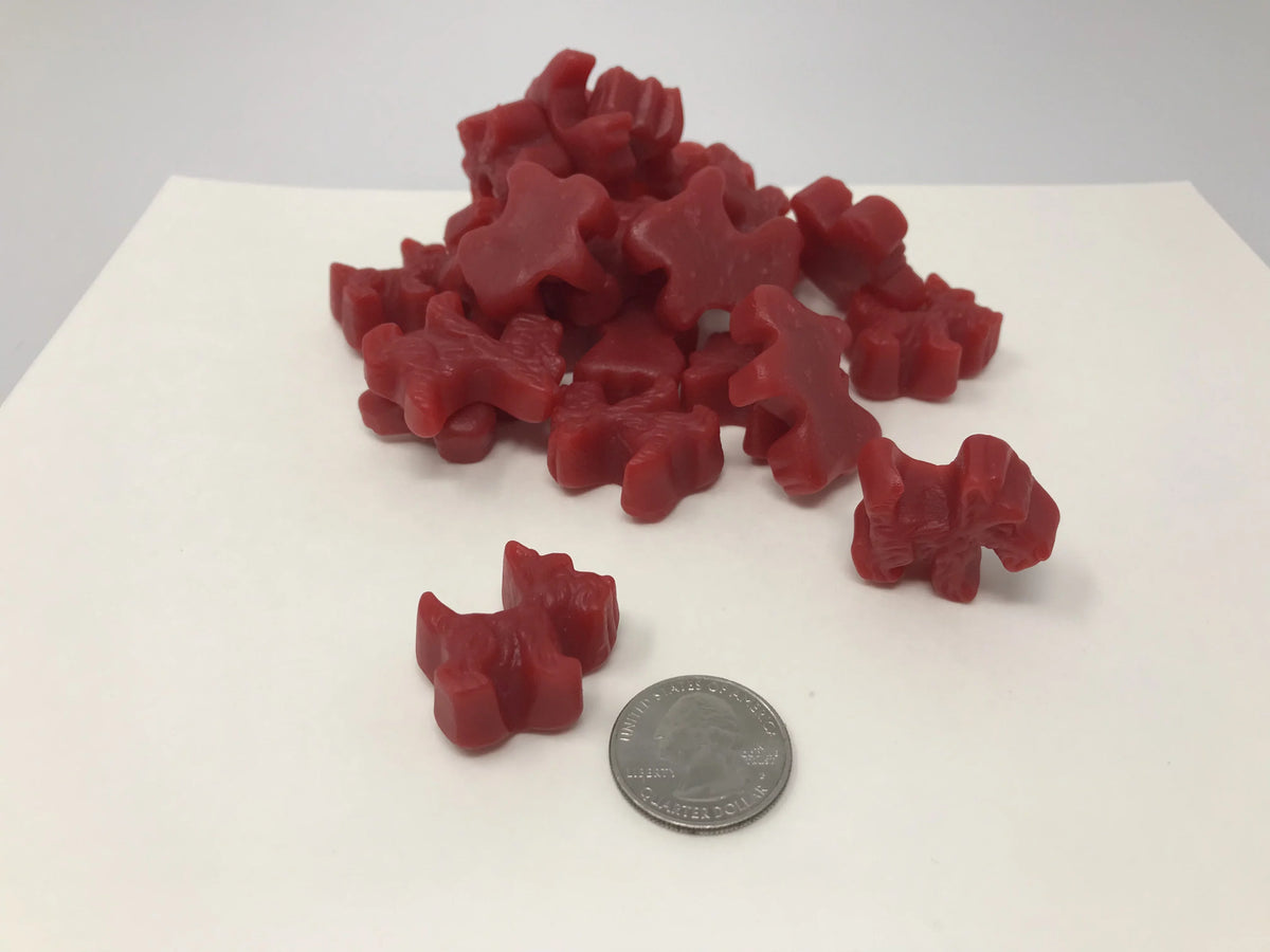Dogs pound Licorice Scottie juju 1 candy licorice Red