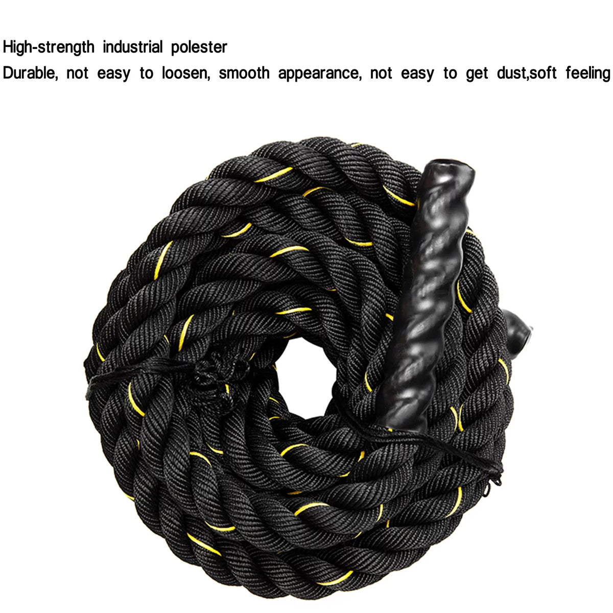 Ropes Building Workouts 49.2ft Rope Power Length, Body Jump for Mens/Womens Battle Muscle Strength Improve Total Rope NK Workout Skipping Heavy